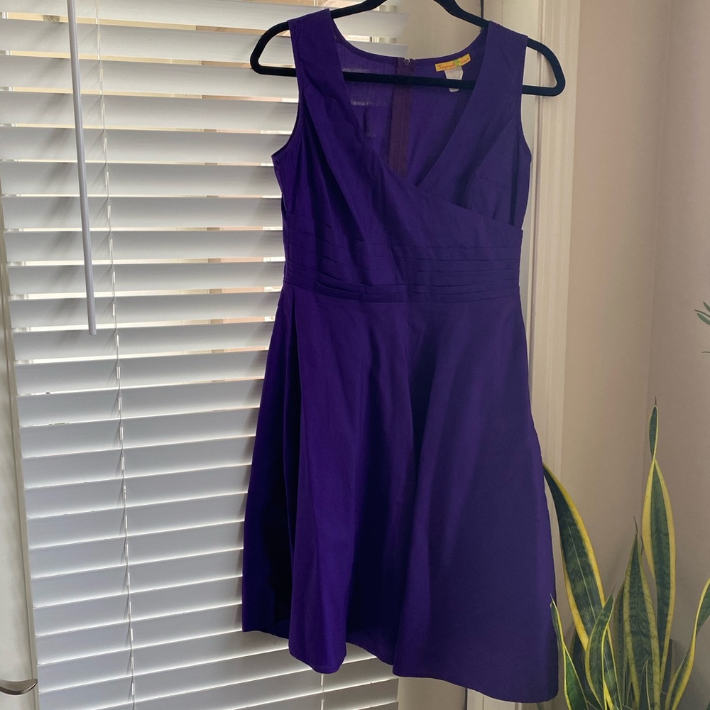 Purple Midi Dress